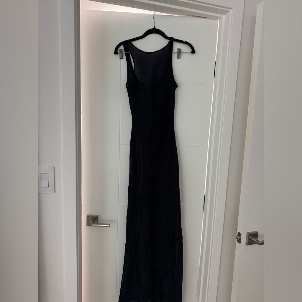 Sir The Label Black Maxi Slip Dress